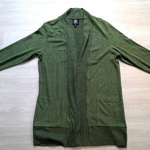 Bobeau heather green sweater, M, like new